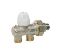 VALVOLA MONOTUBO CON COMANDO FRONTALE PER RAME, MULTISTRATO E PE-X ICMA 3/4"" -