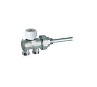 Valvola monotubo monostile manuale con sonda per impianti monotubo 1" sx