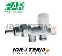 VALVOLA MONOTUBO TERMOSTATIZZABILE 1/2X12 O 3/4X12 ART 1420 FAR
