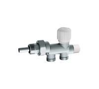 VALVOLA MONOTUBO TERMOSTATIZZABILE CON DETENTORE FAR 1/2"" - 24x19