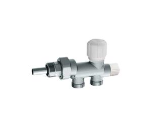 VALVOLA MONOTUBO TERMOSTATIZZABILE CON DETENTORE FAR 1/2"" - 24x19