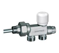 VALVOLA MONOTUBO TERMOSTATIZZABILE CROMATA FAR 1" x 12 Sx