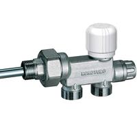 Valvola monotubo termostatizzabile diametro 3/4" o 1" filettatura dx o sx FAR