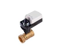 Valvola motorizzata G3/4" 4Nm 0-10v/ 4-20mA Valvola elettrica di controllo Valvola motorizzata proporzionale DN20 a 2 vie for la regolazione del flusso(4-20mA control)