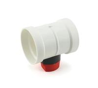 Valvola motorizzata per condotti dell'aria Valvola di ritegno motorizzata in plastica ABS da 75/110/160/200 mm, regolatore di volume del condotto aria for tubo di ventilazione 220 V CA(200mm)