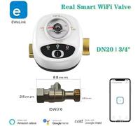 Valvola Motorizzata Smart WiFi per Acqua Compatibile con App Ewelink di Sonoff