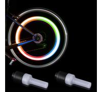 Valvola Mountain Bike Luce LED Bagliore Sensore On/Off Auto per for ruota