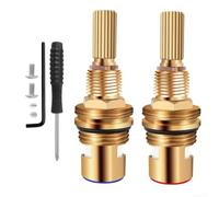 Valvola Nucleo Rubinetto Ottone 0.7in per Lavabo | Ottone per robusto, resistenza , durata lunga, ambienti umidi, bagno cucina