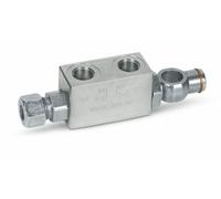 Valvola Oleodinamica Ama 3/8" Doppio Effetto Made in Italy