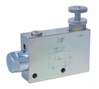 Valvola Oleodinamica Prioritaria Regolabile Ama 1/2" Made in Italy