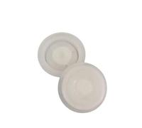 Valvola Pe di degasaggio unidirezionale 200 pezzi Piccola valvola di gas unidirezionale in plastica Valvola di ventilazione di scarico Valvola di degasaggio dell'aria for caffè(1-with white filter)