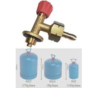 Valvola Per Cilindro Campingaz Per Butano 901, 904 E 907 Per Camper 8mm