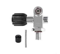 Valvola per immersioni subacquee in ottone per giogo e porte DIN M18x1 5 Filettatura 250Bar Pressione Adatto per 0 5 4L Cilindri Attrezzatura Subacquea compatta e affidabile