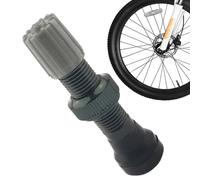 Valvola per mountain bike - Sostituzione della valvola da 2 pollici | Tappo aria in lega di alluminio - Adattatore tubeless leggero avvitato per accessorio di riparazione gonfiaggio pompa da biciclett