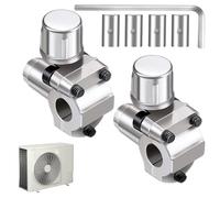 Valvola per piercing a proiettile, raccordo per rubinetto, morsetto BPV31, adattatore di servizio, kit di strumenti di riparazione, set di accessori di ricambio per fissaggio perdite di frigorifero