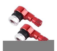 Valvola per pneumatici 90 gradi, valvole 90 gradi pezzi 11,3 mm Universale per moto in lega di alluminio Valvola per pneumatici per ruote Steli Tappi valvola pneumatico 90