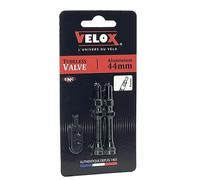 Velox Tubeless Presta 44 Mm Valves Trasparente Black