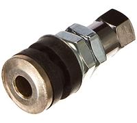 Valvola per pneumatico tubeless, dritto, corto, in metallo