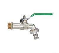 Valvola per rubinetto da giardino, 1/2 3/4", in ottone, resistente al gelo | Design resistente al gelo, previene i danni da congelamento, ideale per il giardinaggio invernale, protegge i tubi