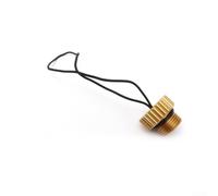 Valvola per serbatoio DIN per immersioni subacquee con coperchio filettato in alluminio 6061 per protezione tappo di protezione colore nero con calibro 5/8-14 nps e dimensioni compatte da 35 mm per