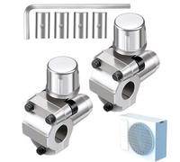 Valvola perforante - Multiuso e versatile, valvola perforante AC, compatibile con valvole per rubinetto frigorifero | Le valvole del rubinetto per piercing sostituiscono i tubi del frigorifero da 1/4,