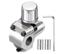Valvola piercing a proiettile, kit valvola perforante per refrigerazione in acciaio inossidabile, raccordo per rubinetto per linea 'acqua del frigorifero, morsetto autofilettante per riparazione