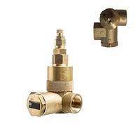 Valvola pilota marcia a vuoto scarico aria per motocompressore con predisposizione regolatore accelerazione motore (Attacco 1/2")