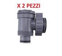 VALVOLA PLUNGER 2 PEZZI COMPATIBILE 10747 INTEX BESTWAY P6H1510 (ex P6H1229)