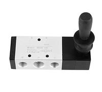 Valvola pneumatica a 3 tipi, valvola pneumatica di controllo manuale Valvola a leva a 5 posizioni a 3 vie a 3 vie 0~0,8 MPa(4H330-10)