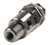 Valvola pneumatica a pulsante a 2 porte a 3 posizioni per TAC-3P, filettatura M5 × 0,8, valvola di controllo dell'aria in miniatura a 2/3 vie, costruzione in metallo, Si