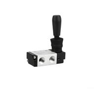 Valvola pneumatica di controllo manuale per una regolazione efficiente del flusso in apparecchiature meccaniche e per la lavorazione degli alimenti (3H210-08)