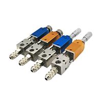 Valvola pneumatica di erogazione colla a doppio effetto con ago staccabile e manopola regolazione micrometrica(2121)