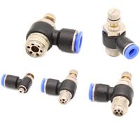 Valvola pneumatica di scarico/valvola di ritegno a farfalla M5 1/8" 1/4" 3/8" 1/2" 4-12 mm Connettore tubo IQS (1/2" - 12 mm)