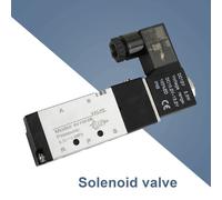 Valvola Pneumatica Elettrica A Solenoide DC12V 5 Vie 2 Posizioni 1/8" 4V110-06`