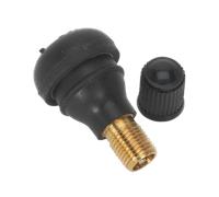 Valvola Pneumatico Tubeless a Scatto Tipo TR412 Confezione Di 100 - Sealey TV412