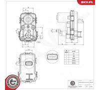 Valvola pressione sovralimentazione elettrico 95SKV481 ESEN SKV