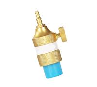 Valvola professionale per regolatore ossigeno e acetilene, valvola per riduttore pressione, in ottone, per riduttore pressione per tubi da 4 mm a 8 mm
