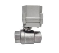 Valvola proporzionale da 1'' a sfera tipo V Valvola di controllo del flusso a 2 vie SS304 DN25 DC9V a 24V for la modulazione del fluido