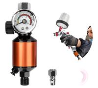 Valvola Regolatore di Pressione con Filtro Olio e Acqua per Utensili a Spruzzo e