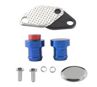 Valvola Ricircolo Gas Scarico Per BMW M47N2 M57N2 E46 E90 E60 E61 E83 Valvola Di Raffreddamento Riparazione Sostituire Kit EGR(Blu)