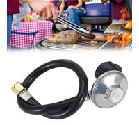 Valvola riduzione pressione barbecue resistente accoppiata con opzione tubo fles