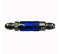Valvola rubinetto carburante ad alte prestazioni in lega CNC interruttore on off per scooter ciclomotore Pocket Bike per mini bici da corsa oro (DYQ-005 - blu)