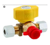 Valvola Rubinetto Deviazione Gas Con Attacco Rapido Truma015Akv8 Gok