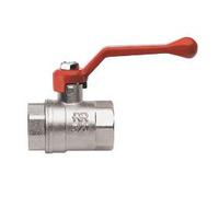 Valvola saracinesca A Sfera con Leva nichelato 1/2"F R0627B