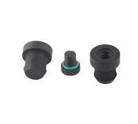 Valvola Scarico Motore Tappi per termostato di raffreddamento per BMW Serie 1, 3, 5, 6, 7,per X3,per X5,per X6,E60,E61, E70, E71, E87, E90, E91, E9(Black plug)