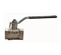 VALVOLA SFERA PASSAGGIO TOTALE FILETTATURA FF 1"1/2 DN 40 PN 40 leva alluminio