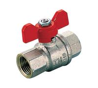 Valvola sfera portagomma leva mf ff pn 25 8 1 2 3 4" rubinetto giardino metallo