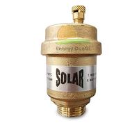 Valvola sfiato aria automatica per impianti solari, temperatura massima 110° C (1/2" M)