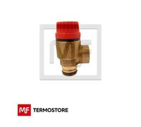 VALVOLA SICUREZZA 1/2' 3 BAR CON OR 312404CST RICAMBIO CALDAIA SIME COD 6040201A