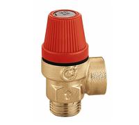 VALVOLA SICUREZZA CALEFFI NON OMOLOGATA 1/2" 312430 M.F.